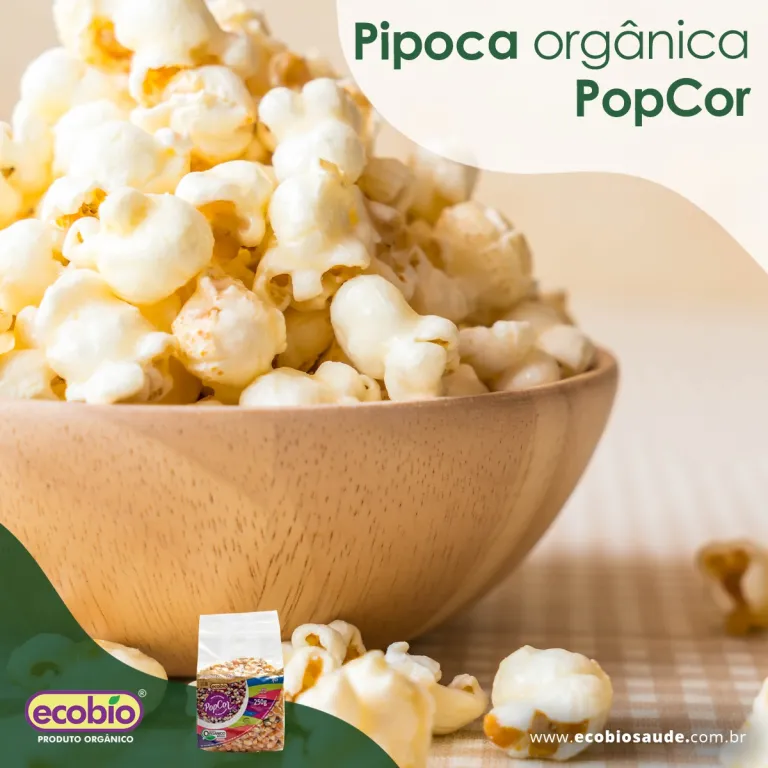 Pipoca Orgânica PopCor